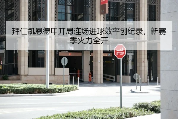 拜仁凯恩德甲开局连场进球效率创纪录，新赛季火力全开